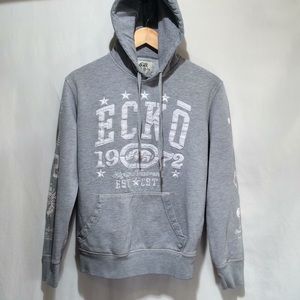 Ecko UNLTD men’s S Gray graphic  hoodie (568)